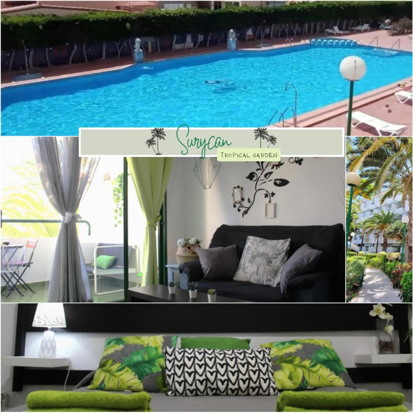 Surycan Tropical Garden Apartment Плая дел Инглес Екстериор снимка